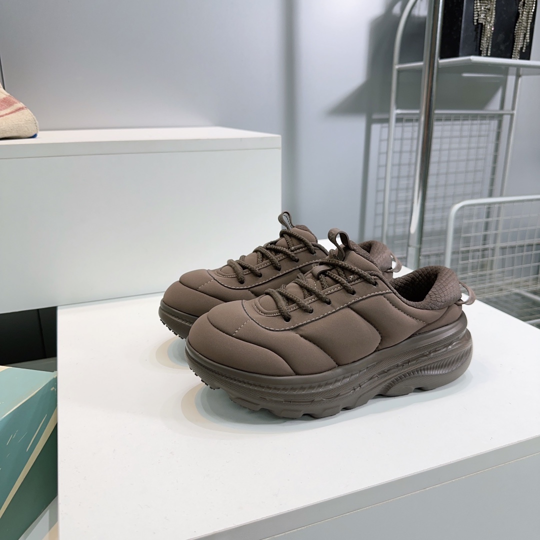 Luxury Collaboration: Hoka x Marni Mani 2025s High-Quality Exit 750 Shoes - 图片 4