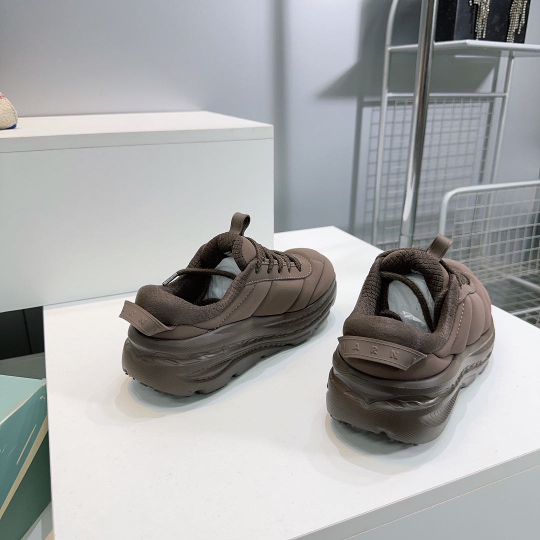 Luxury Collaboration: Hoka x Marni Mani 2025s High-Quality Exit 750 Shoes - 图片 6