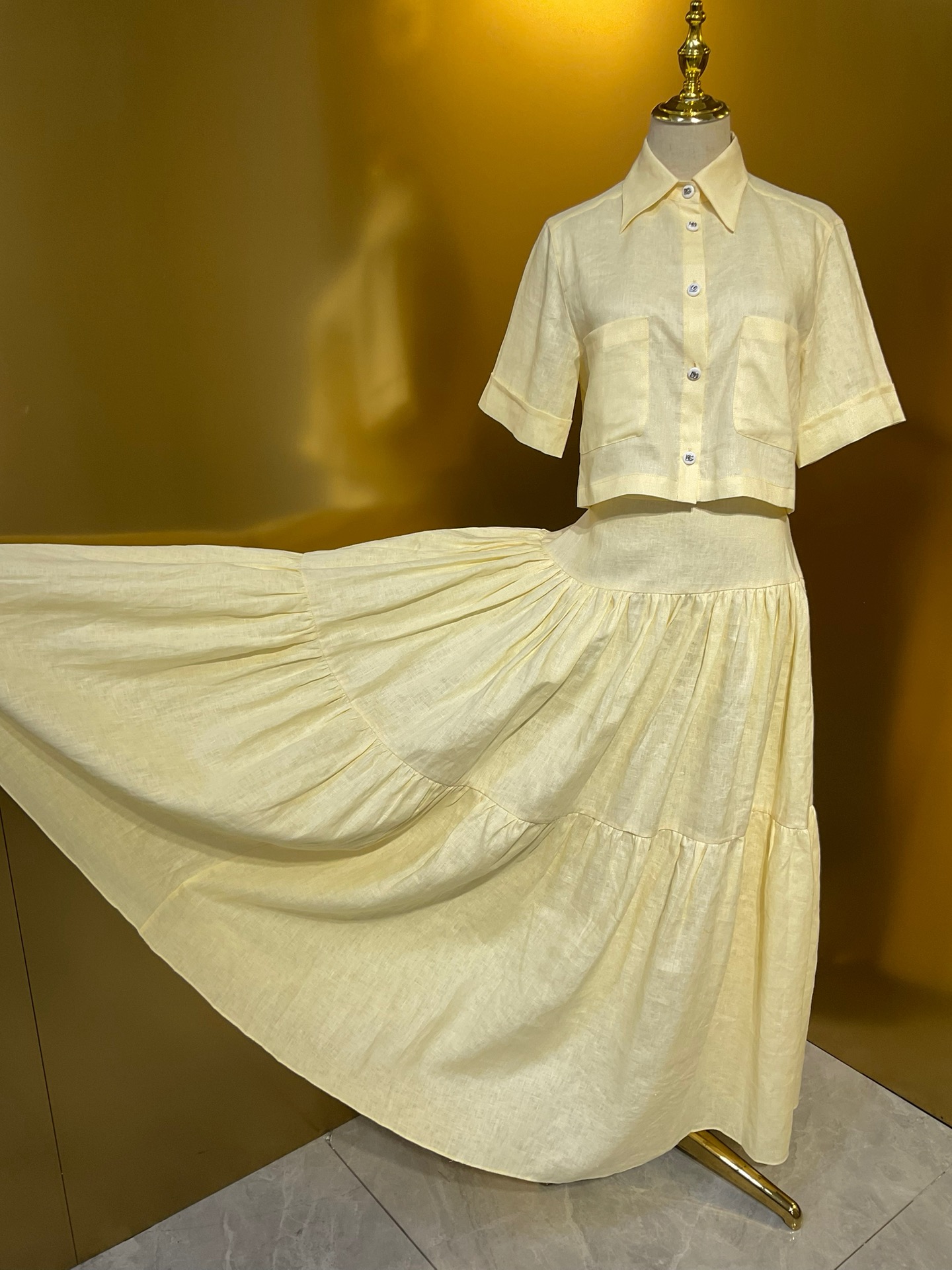 Clothing Items: Shirts, Skirts, Packs, Almond-Painted Designs, Various Sizes Available - 图片 2