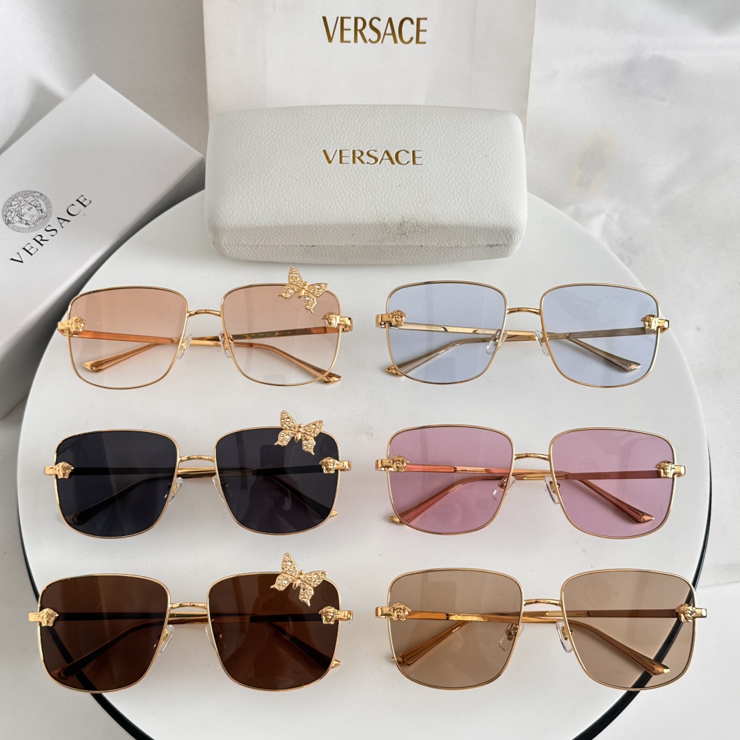  ‼️ 官网图 VERSACE
MOD：VE2282
Size：58口17-142
