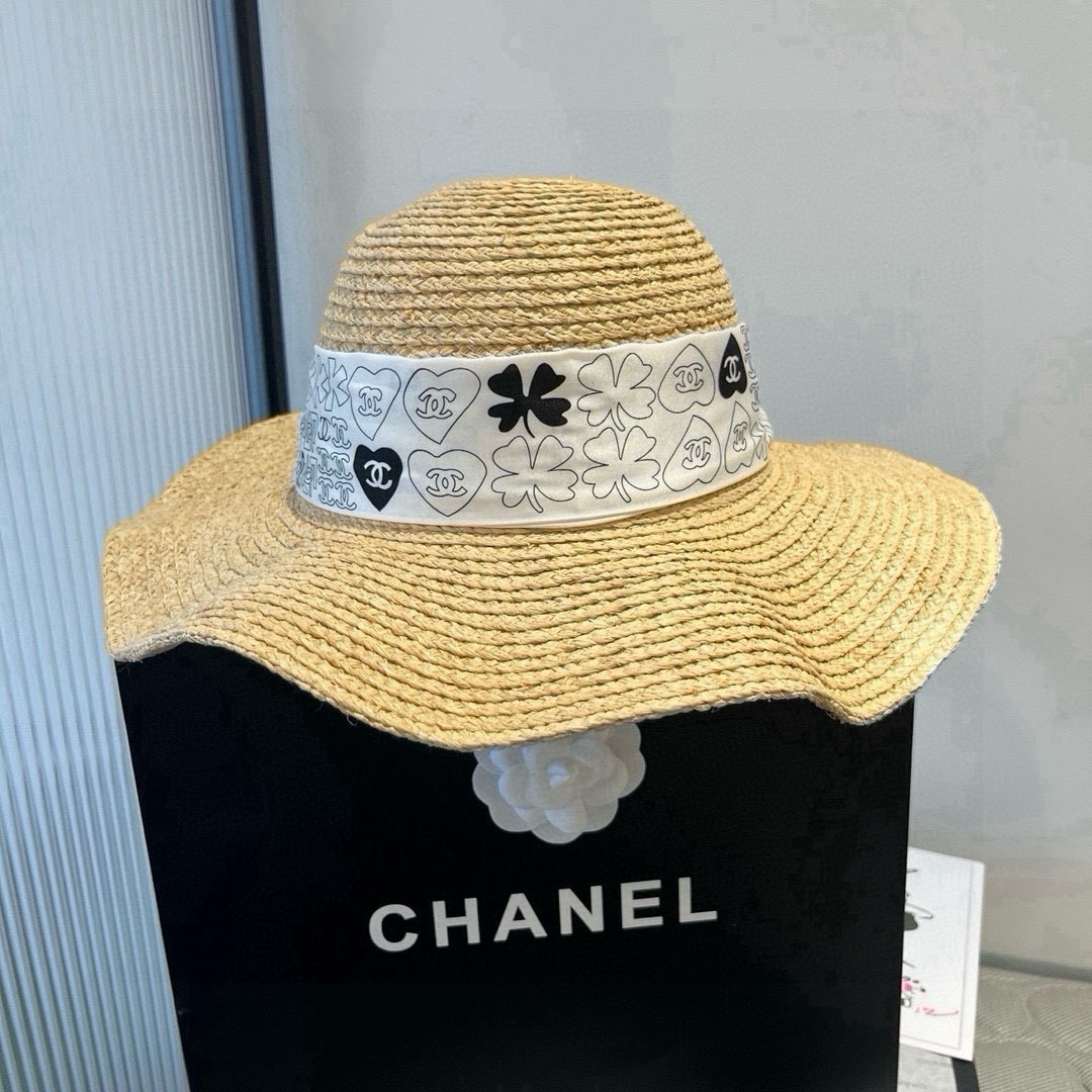 NO:349985,Chanel Chanel Rafia sun hat, paired with silk ribbon, must-have for travel, head circumference 57cm hat, straw hat, fisherman hat, baseball hat, hat, chanel, chanel, espadrilles, real silk, hatsChanel香奈儿拉菲草遮阳帽,搭配真丝飘带,出游必备,头围57cm帽子草帽渔夫帽棒球帽,帽子,chanel,chanel,espadrilles,real silk,hats,hat