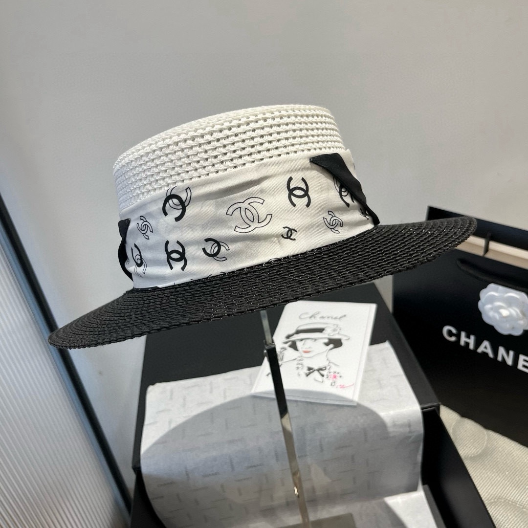 NO:349684,Chanel Chanel new top hat, sun hat, head circumference 57cm hat, straw hat fisherman hat baseball hat, hat, chanel, chanel, espadrilles, hatsChanel香奈儿新款平顶礼帽,遮阳小礼帽,头围57cm帽子草帽渔夫帽棒球帽,帽子,chanel,chanel,espadrilles,hats,hat