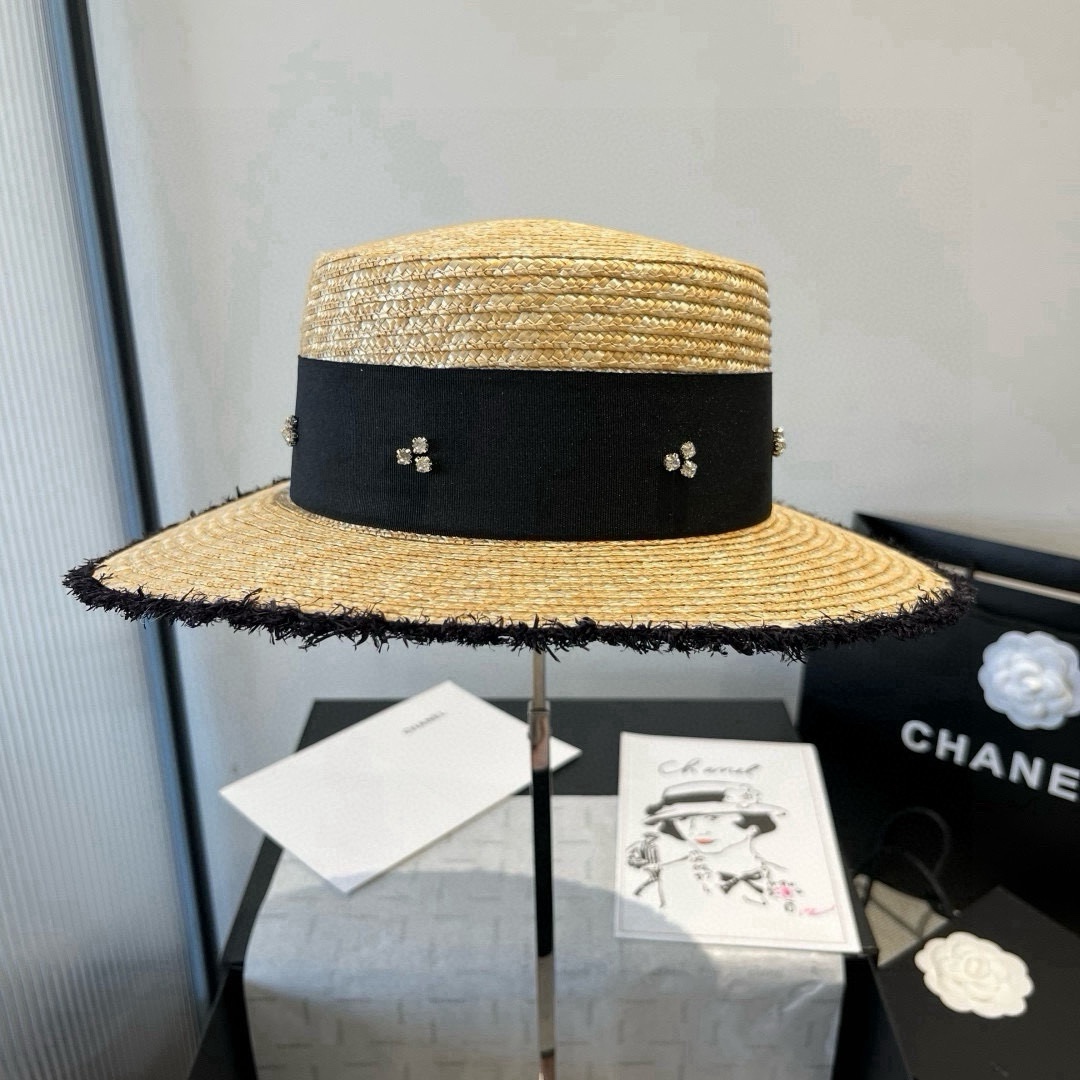 NO:349643,Miumiu Miu new straw straw top hat, head circumference 57cm hat straw hat fisherman hat baseball hat, hat, miumiu, espadrilles, hatsmiumiu缪缪新款麦秆草平顶礼帽,头围57cm帽子草帽渔夫帽棒球帽,帽子,miumiu,espadrilles,hats,hat