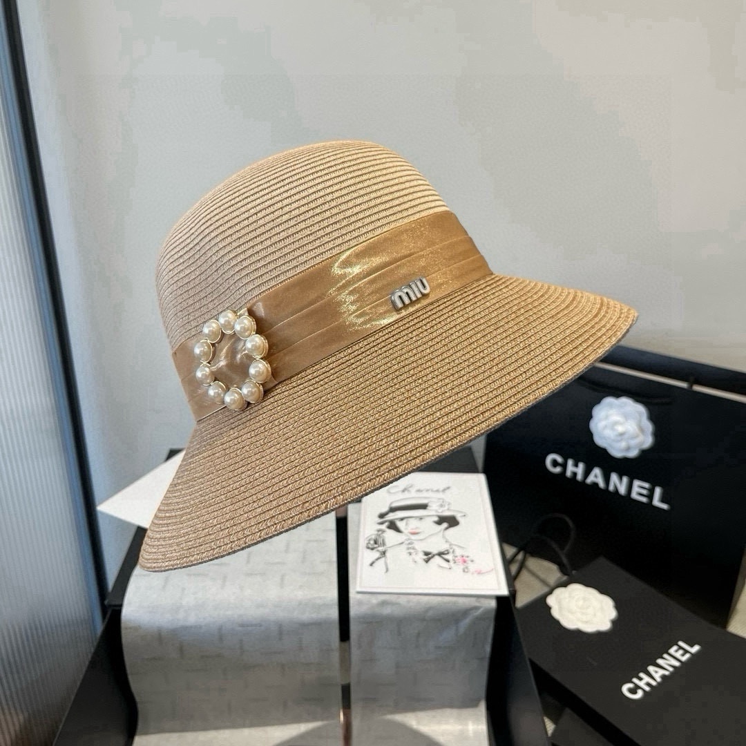 NO:349812,Muumiu's new basin hat, color block top hat, Taiwan PP straw fabric, head circumference 57cm hat, straw hat, fisherman hat, baseball hat, hat, miumiu, espadrilles, hatsmuumiu缪缪新款盆帽,拼色礼帽,台湾PP草面料,头围57cm帽子草帽渔夫帽棒球帽,帽子,miumiu,espadrilles,hats,hat