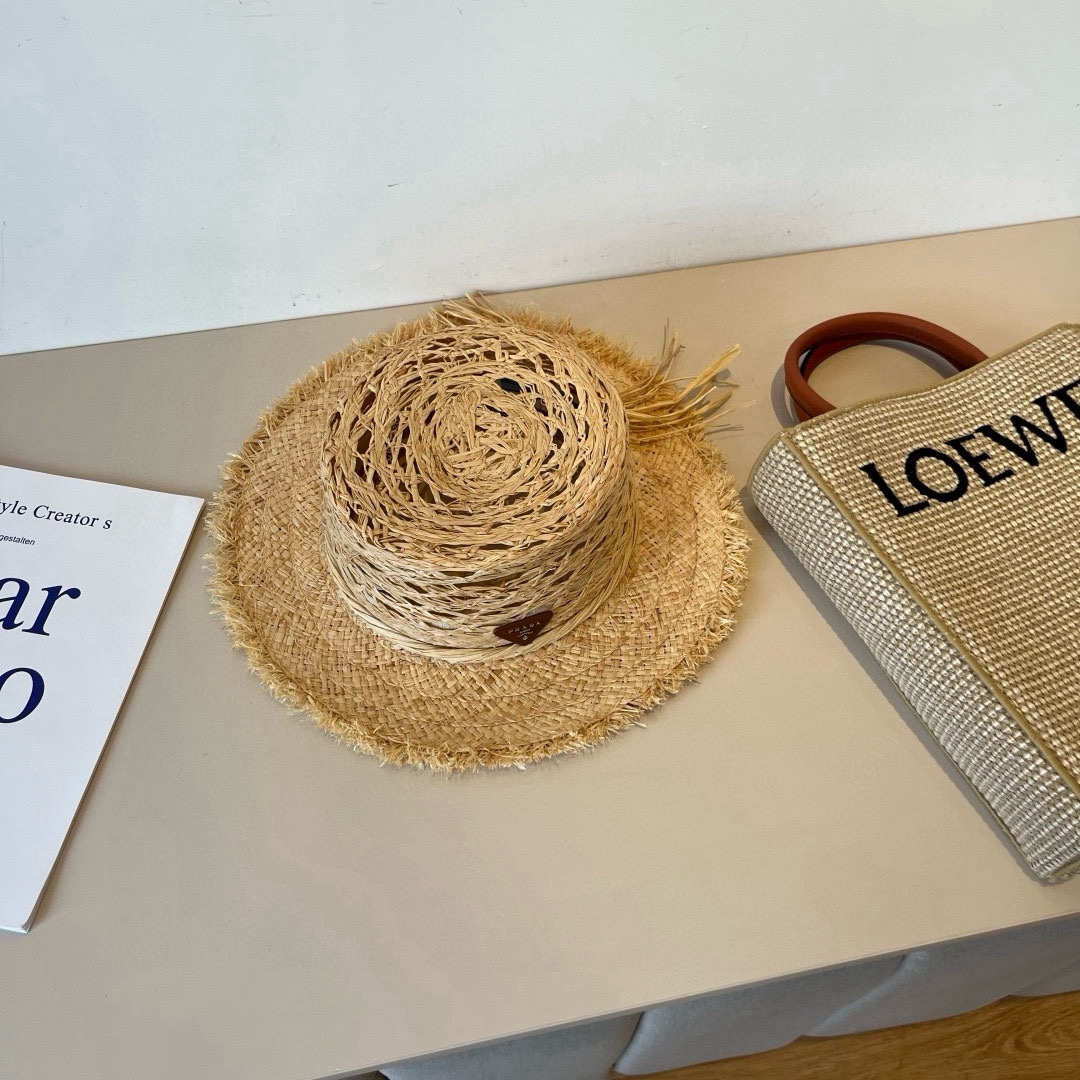 NO:349786,Prada new Rafi hat, head circumference 57cm hat, straw hat fisherman hat baseball hat, hat, prada, prada, espadrilles, hatsPrada普拉达新款拉菲草帽,头围57cm帽子草帽渔夫帽棒球帽,帽子,prada,prada,espadrilles,hats,hat