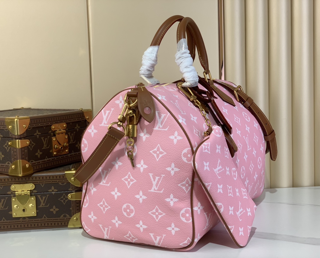 【SPEEDY BANDOULIÈRE40手袋】M24417绿色 M24418蓝色 M24419黄色 M