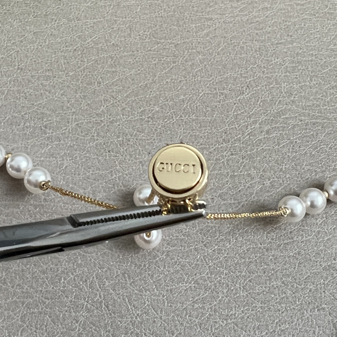 】 新款 珠宝系列 GUCCI 项链，原版11定制 奢侈 简约时尚 超耐看。