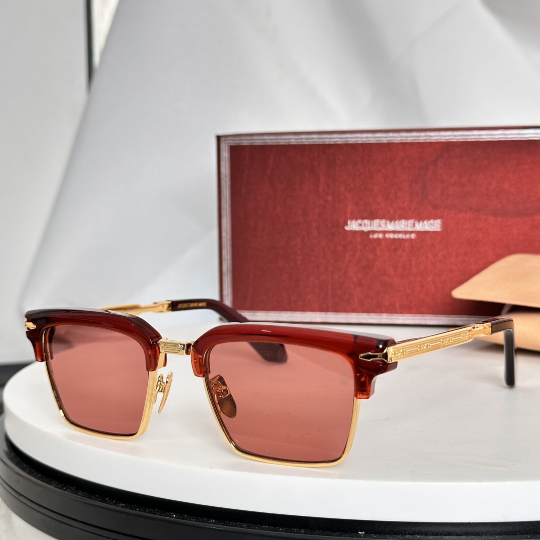  ‼️钛架JACQUES MARIE MAGE
日本手工眼镜 
MODEL：ALIN
SIZE52-19