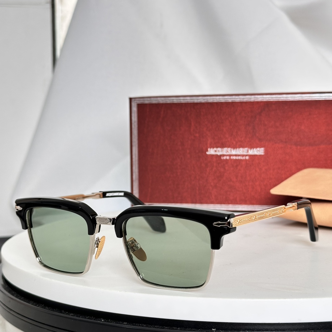  ‼️钛架JACQUES MARIE MAGE
日本手工眼镜 
MODEL：ALIN
SIZE52-19