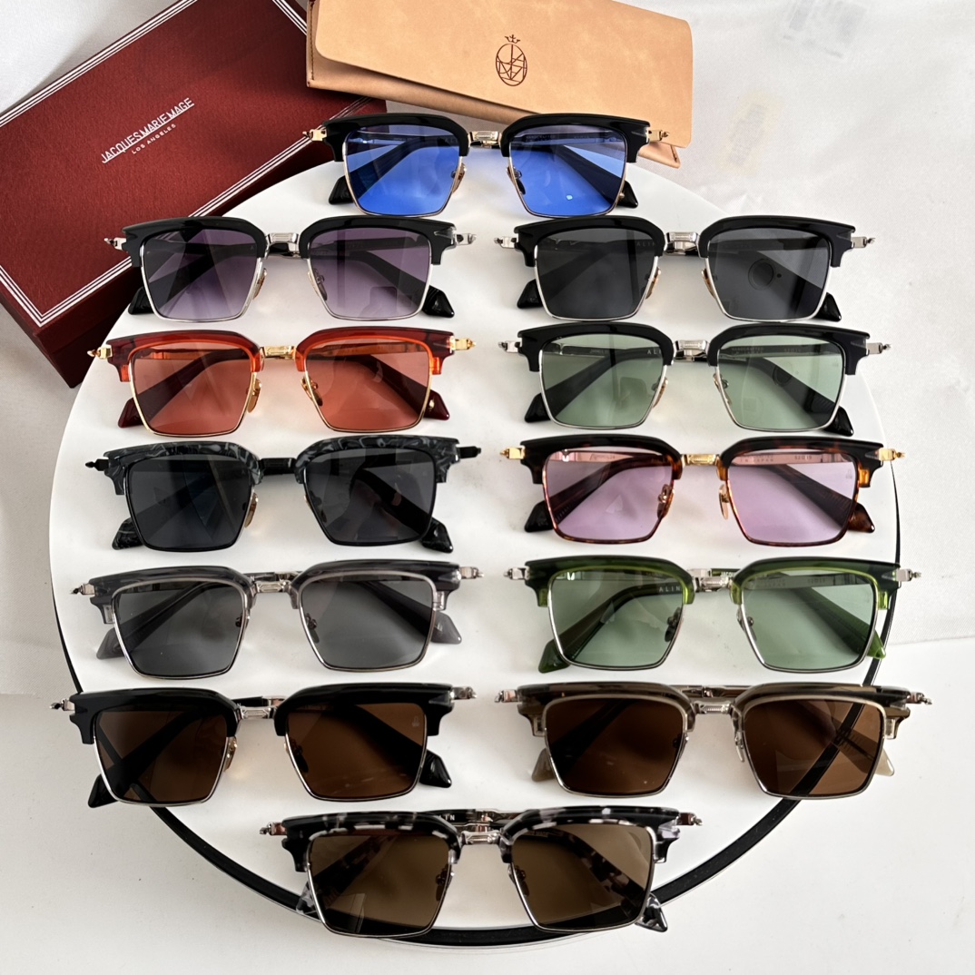  ‼️钛架JACQUES MARIE MAGE
日本手工眼镜 
MODEL：ALIN
SIZE52-19