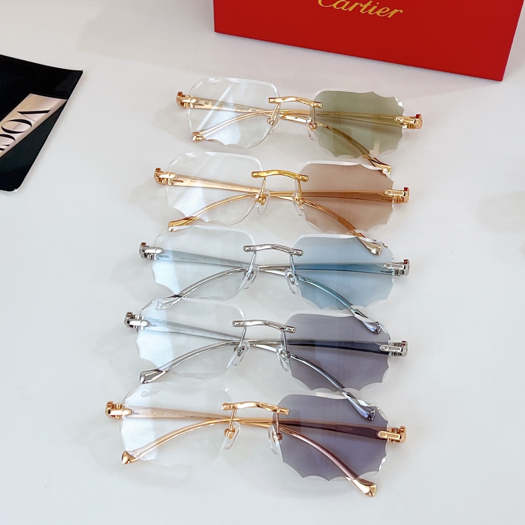  Cartier 变色
MOD：CT0058O
Size：55口18 145
🔝🔝