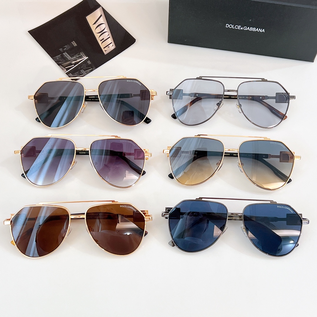  DOLCE & GABBAN*
MODEL：DG2315
SIZE59口15-143
🔝🔝