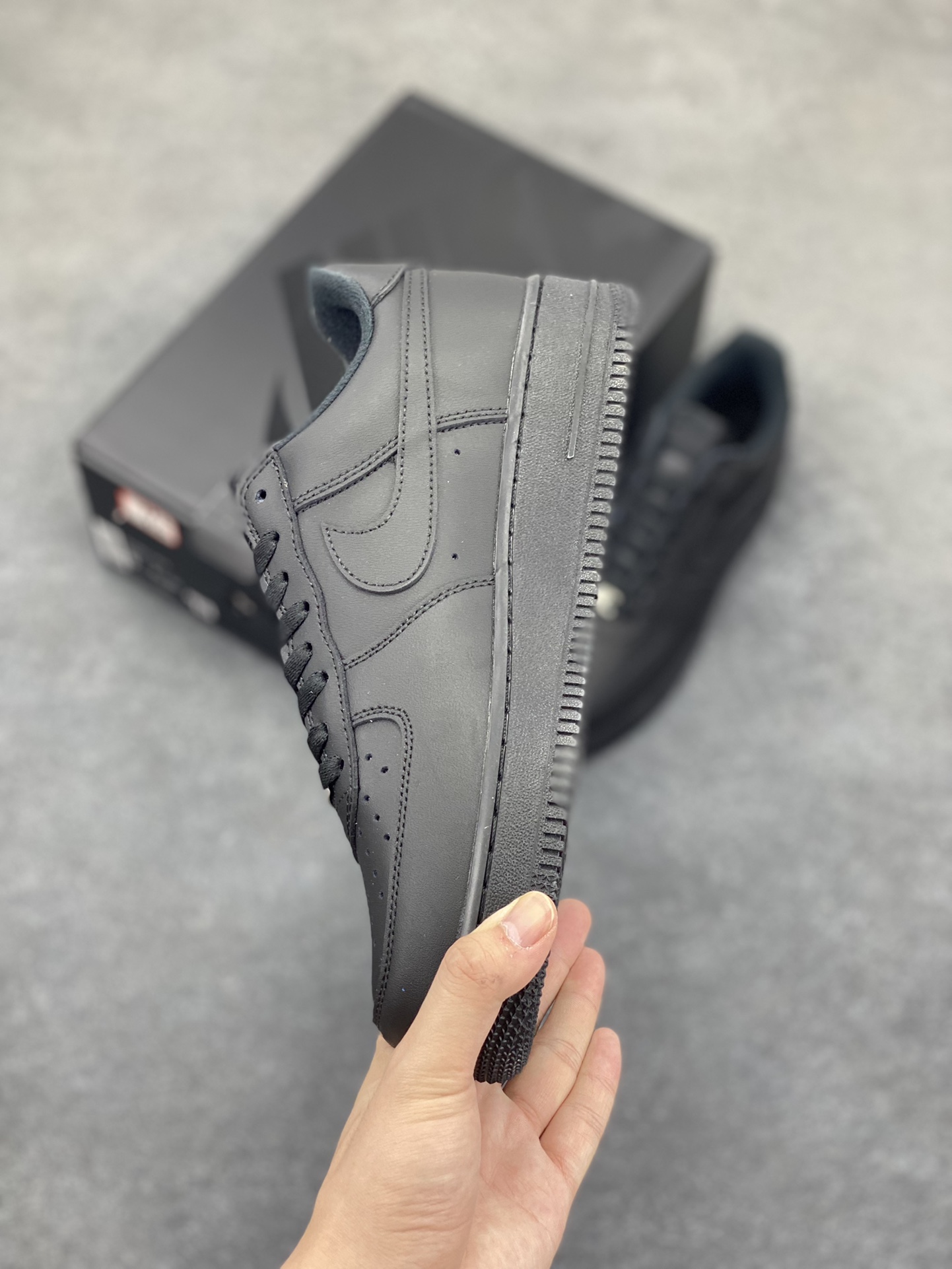 图片[3]-Nike Air Force 1 Low Supreme联名 空军一号低帮运动休闲板鞋 原楦头原纸板 打造纯正空军版型 专注外贸渠道 全掌内置蜂窝气垫 原盒配件 原厂中底钢印、拉帮完美 货号：CU9225-001 尺码：35.5 36 36.5 37.5 38 38.5 39 40 40.5 41 42 42.5 43 44 44.5 45 46-选品中心