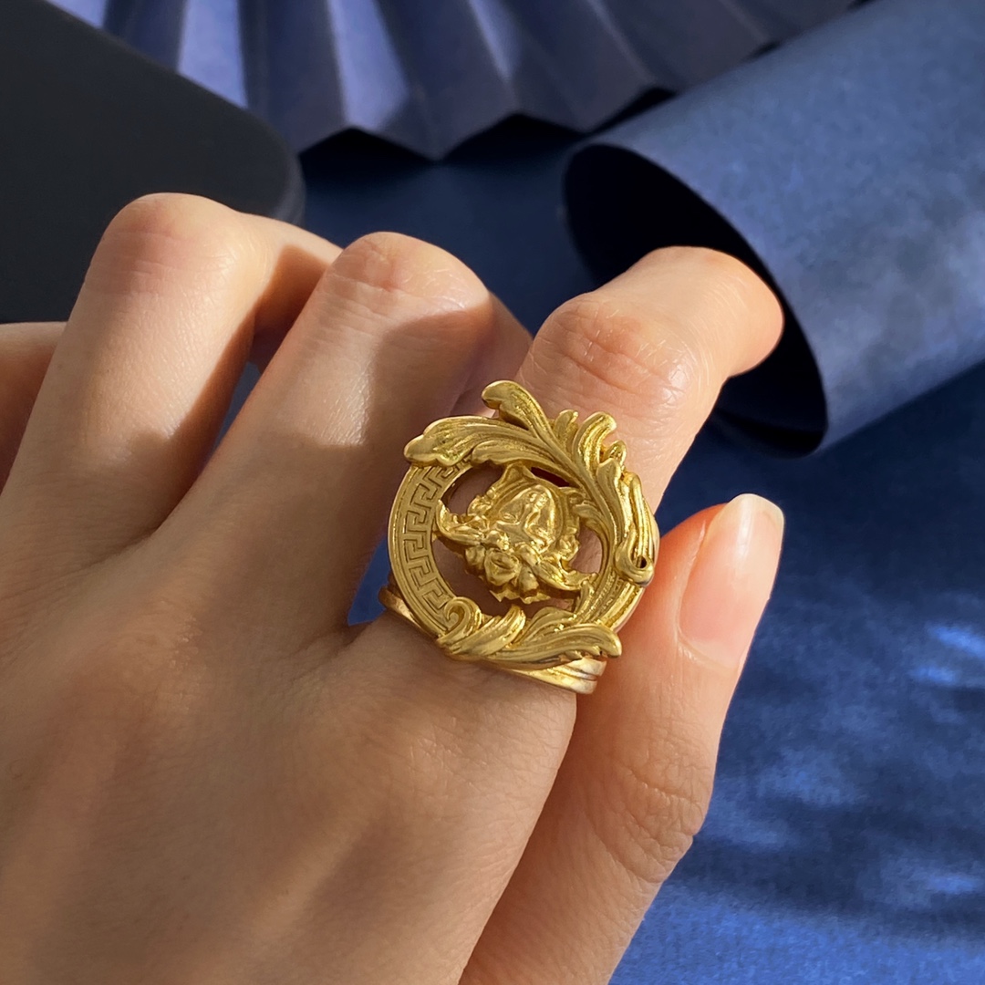 Versace Brass Ring and Necklace Set: VS94p192 and VS94p252 Specifications - 图片 6