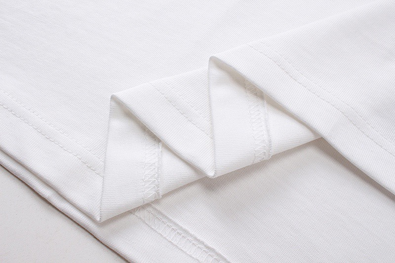 古驰/Gucci 夏季新款 刺绣字母红绿织带圆领短袖T恤 白色-Chinese UA Cheap High Quatity Brand Clothes Bags handbags Sneakers wholesale wholesaler seller from China Factory suppliers Fashion Clothing Shoes best Quality Beautiful Price 古驰/Gucci 夏季新款 刺绣字母红绿织带圆领短袖T恤 白色