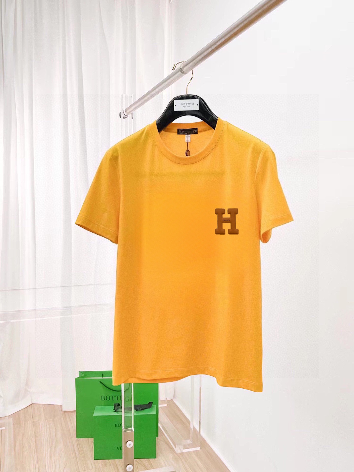 Hermès 品牌【HERMES 爱马仕】(胖子福音) 男士休闲短袖T恤 2025春夏新品