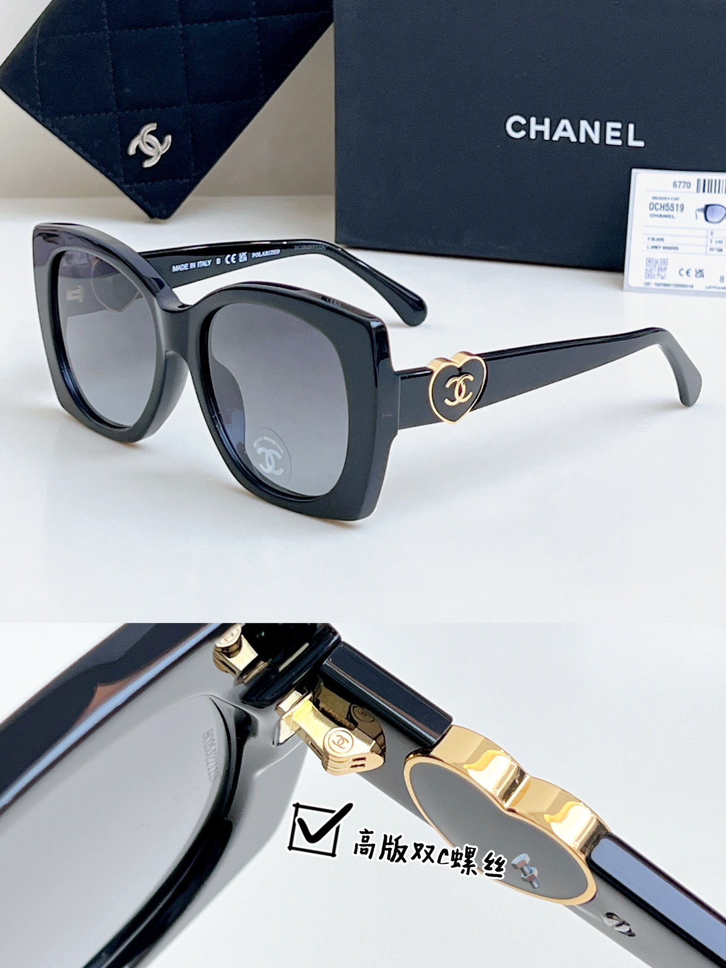  客订高版本
CHANE*
MOD：5519 
SIZE：55口17-140 
🔝🔝