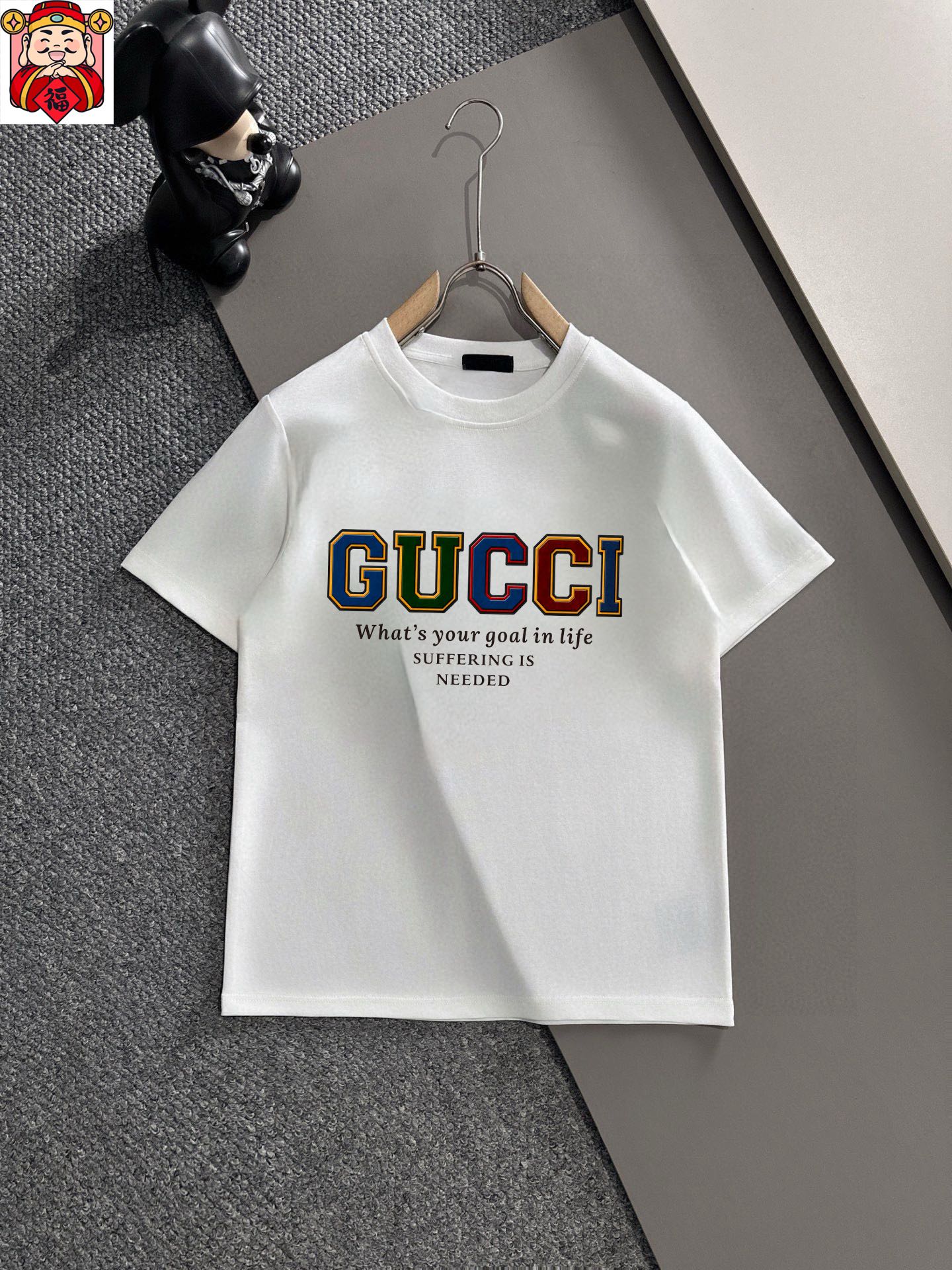 Gucci 品牌【GUCCI 古奇】 2025新款男士短袖短裤套装 销售 市面高端版本 手感细腻柔软 让你穿着更加舒适 立体裁剪版型超赞 尺码:M-5XL下单请报身高体重