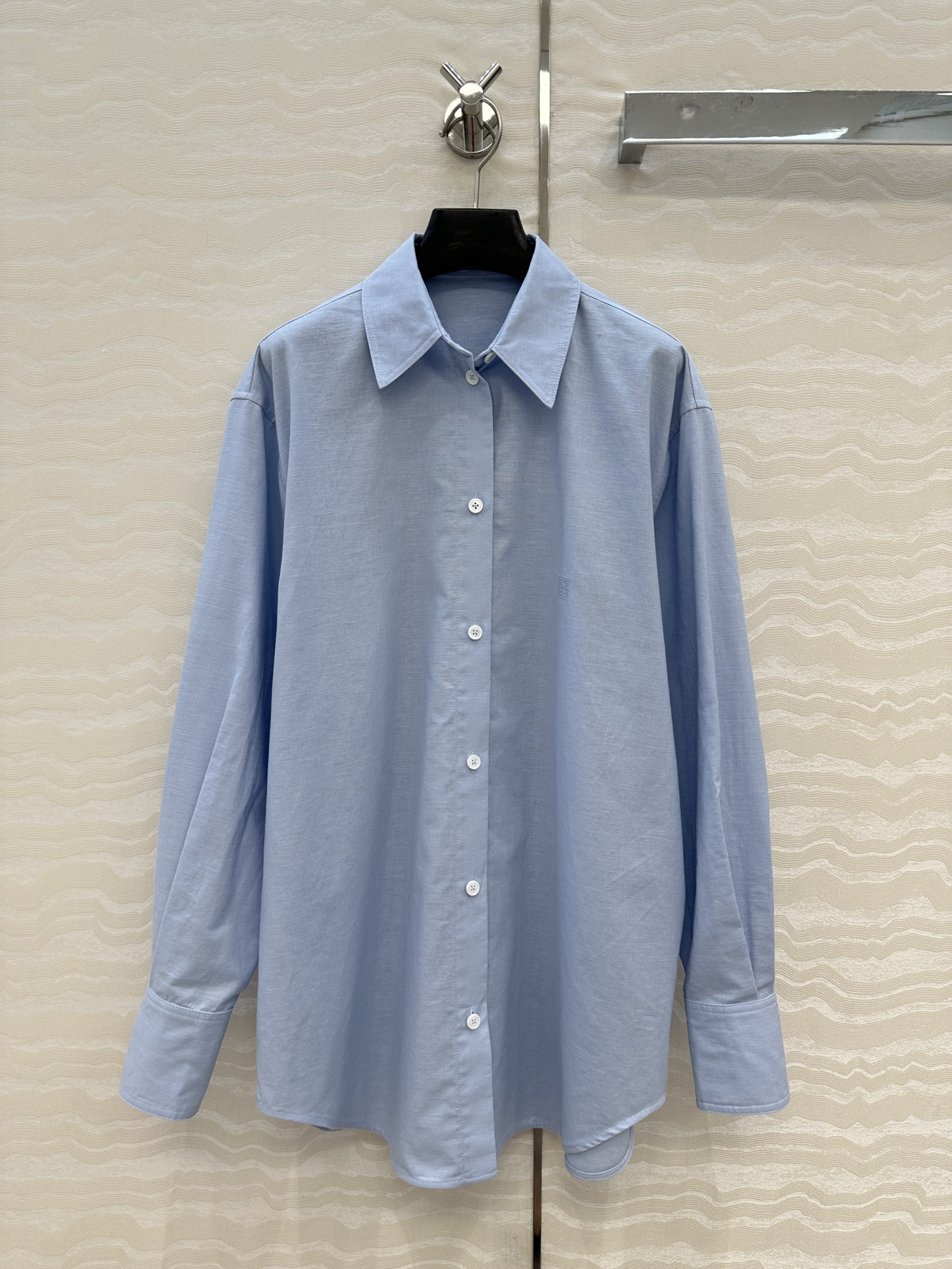 独家首发♥️原单品质TM*长期主义，老钱风松弛感穿搭❤️定型高比例亚麻棉大衬衫！极简主义风宽松版型设计随