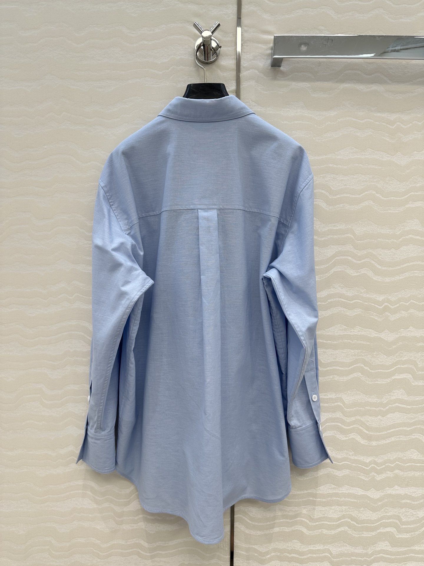 独家首发♥️原单品质TM*长期主义，老钱风松弛感穿搭❤️定型高比例亚麻棉大衬衫！极简主义风宽松版型设计随