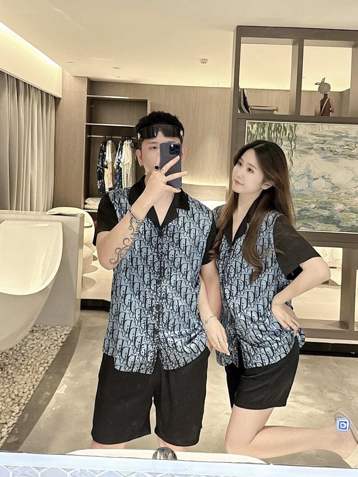 NO:430858,2025 D Home Home Clothing Haute Couture Korean silk fabrics skin-friendly and comfortable Couple style M~XXXL,,dior,alexander wang198609092025 D家 家居服 高定韩国丝面料亲肤轻柔舒适 情侣款 M～XXXL,,dior,alexander wang,Men's clothing