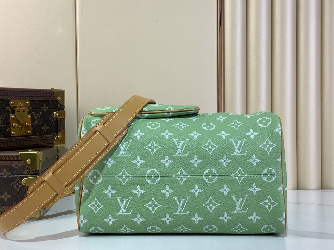 【SPEEDY BANDOULIÈRE30 手袋 】M14064新果绿色(全皮)本款 Speedy Ba