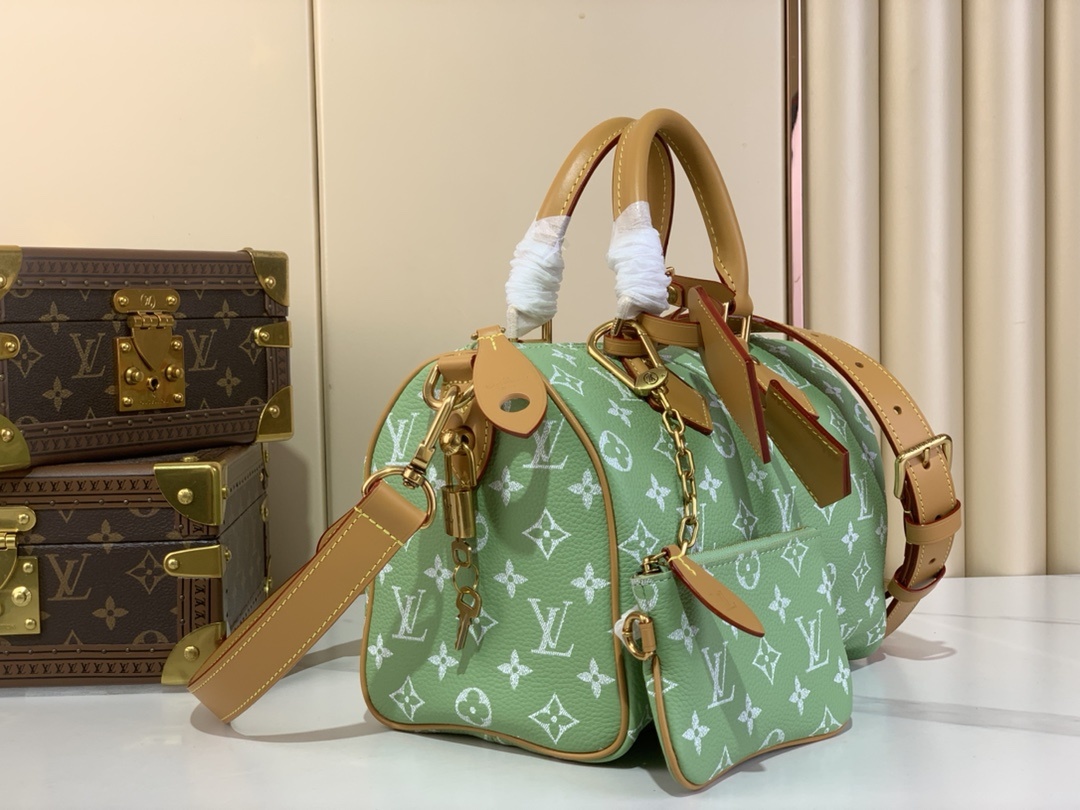 【SPEEDY BANDOULIÈRE25 手袋 】M24437 M13912 M24440新果绿色本款