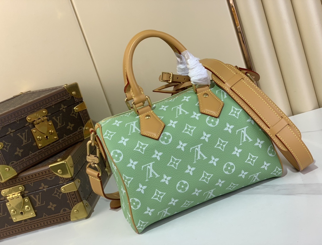 【SPEEDY BANDOULIÈRE25 手袋 】M24437 M13912 M24440新果绿色本款