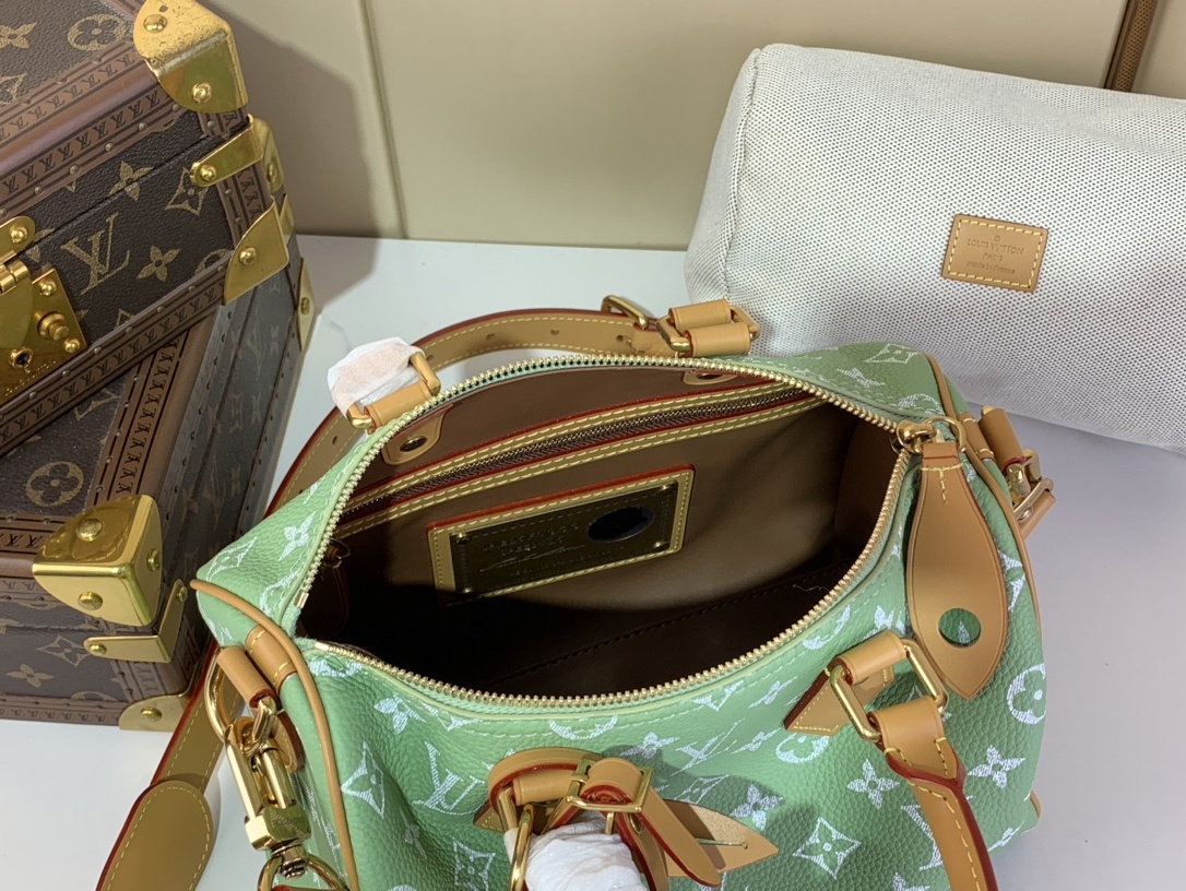 【SPEEDY BANDOULIÈRE25 手袋 】M24437 M13912 M24440新果绿色本款