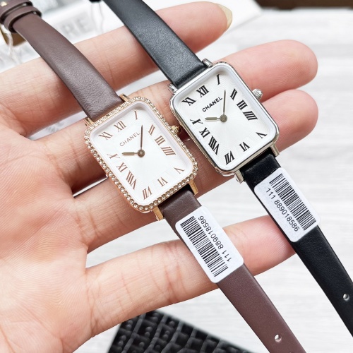Chanel Classic Fashionable Watch with Leather Band and Quartz Movement 1 Chanel Classic Fashionable Watch with Leather Band and Quartz Movement