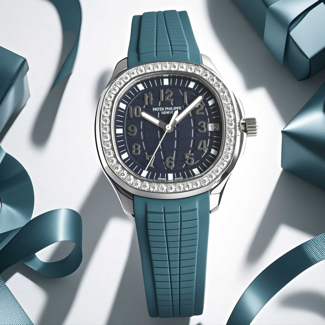 NO:338445,White and gold GR Patek Philippe Grenade Aquanaut Luce series, Italian 