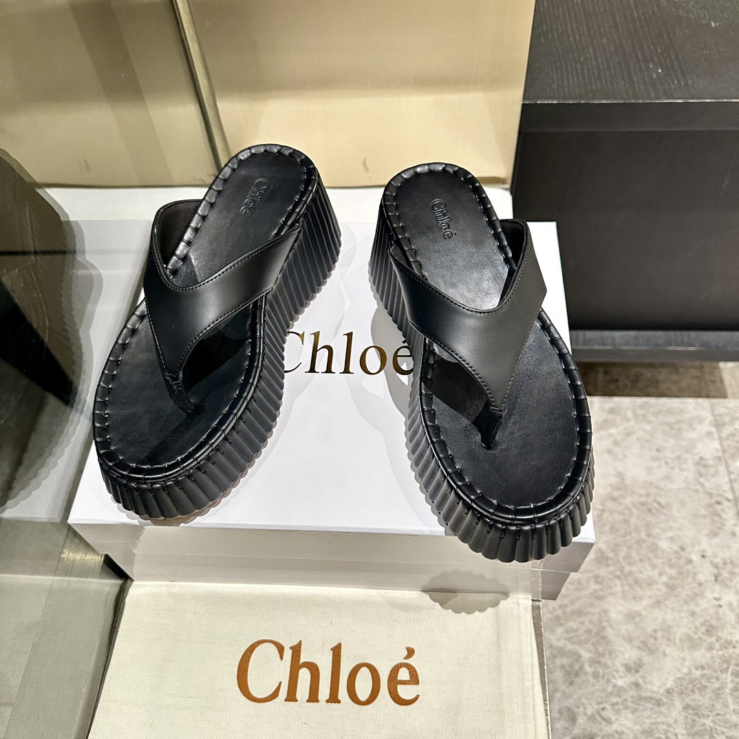 “Unique Factory Price Upgrade: Chloe’s Korean High-Density Bubble Sole Shoes” - 图片 1