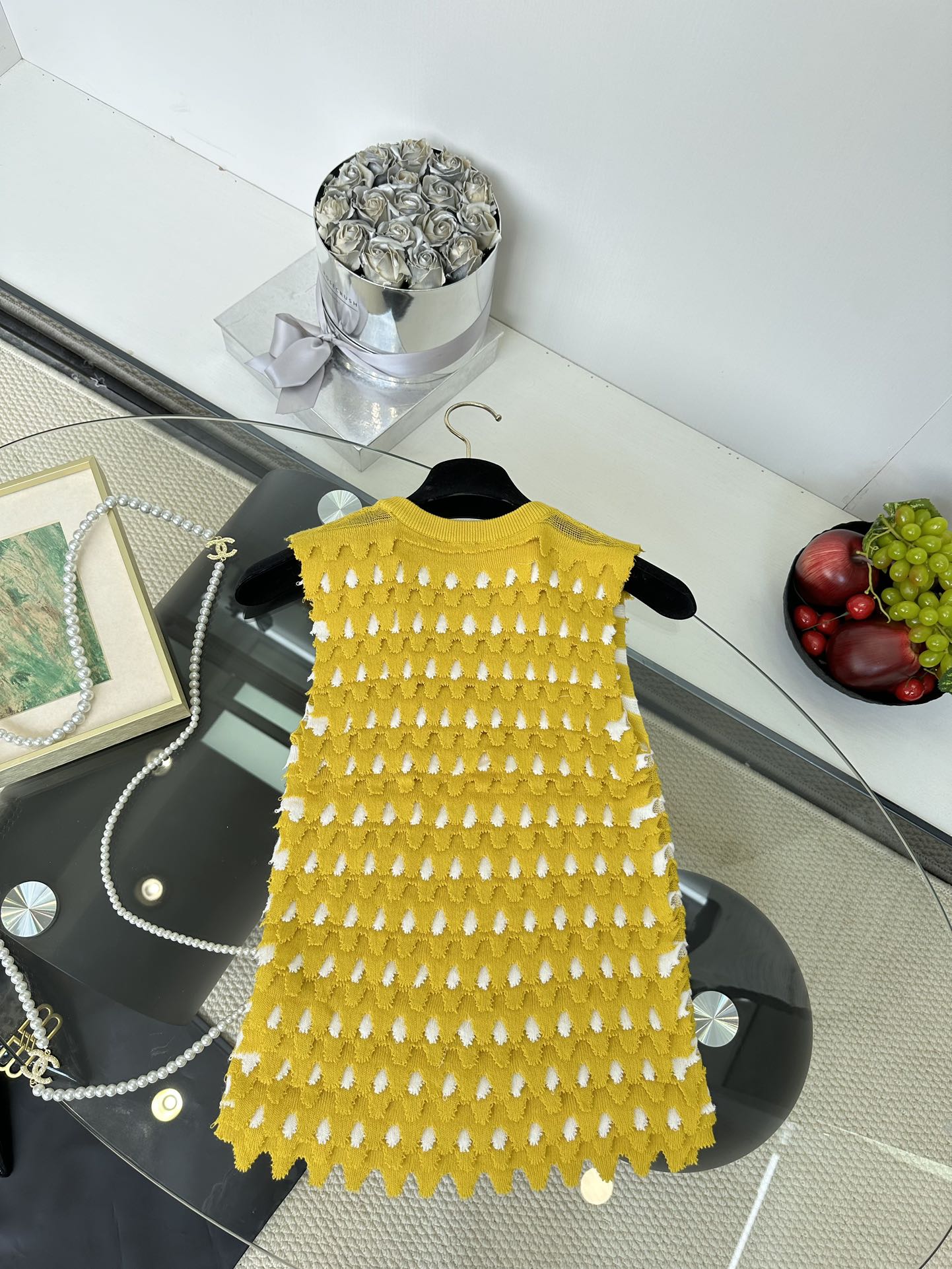 Cotton Knit Tank Top with Scalloped Hem - Breathable & Stylish 6 i1750498432 3739 4