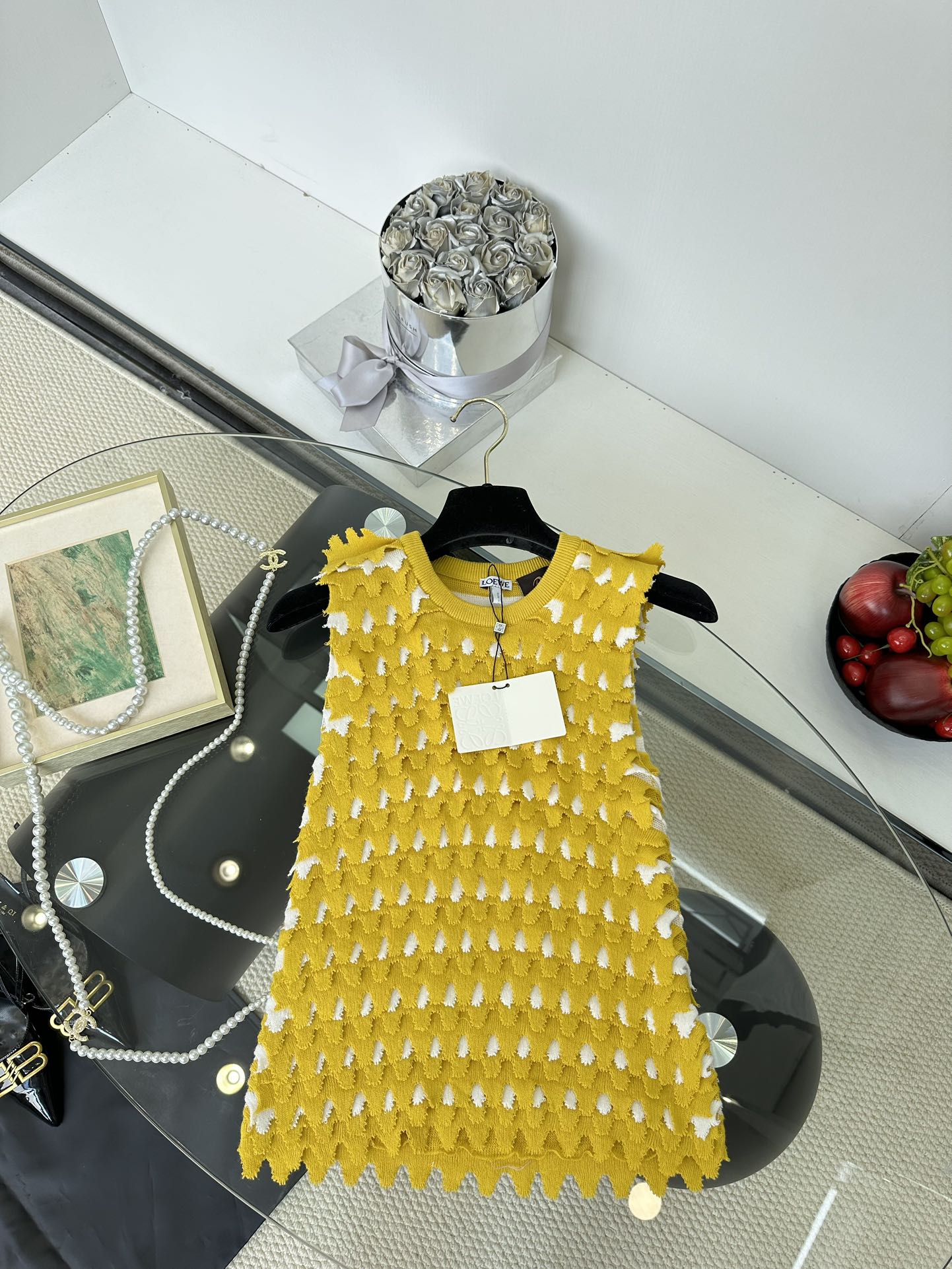 Cotton Knit Tank Top with Scalloped Hem - Breathable & Stylish 5 i1750498432 633 3