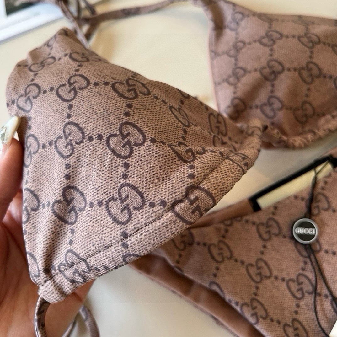 。

Gucci古奇比基尼👙，分体泳衣，S M L XL