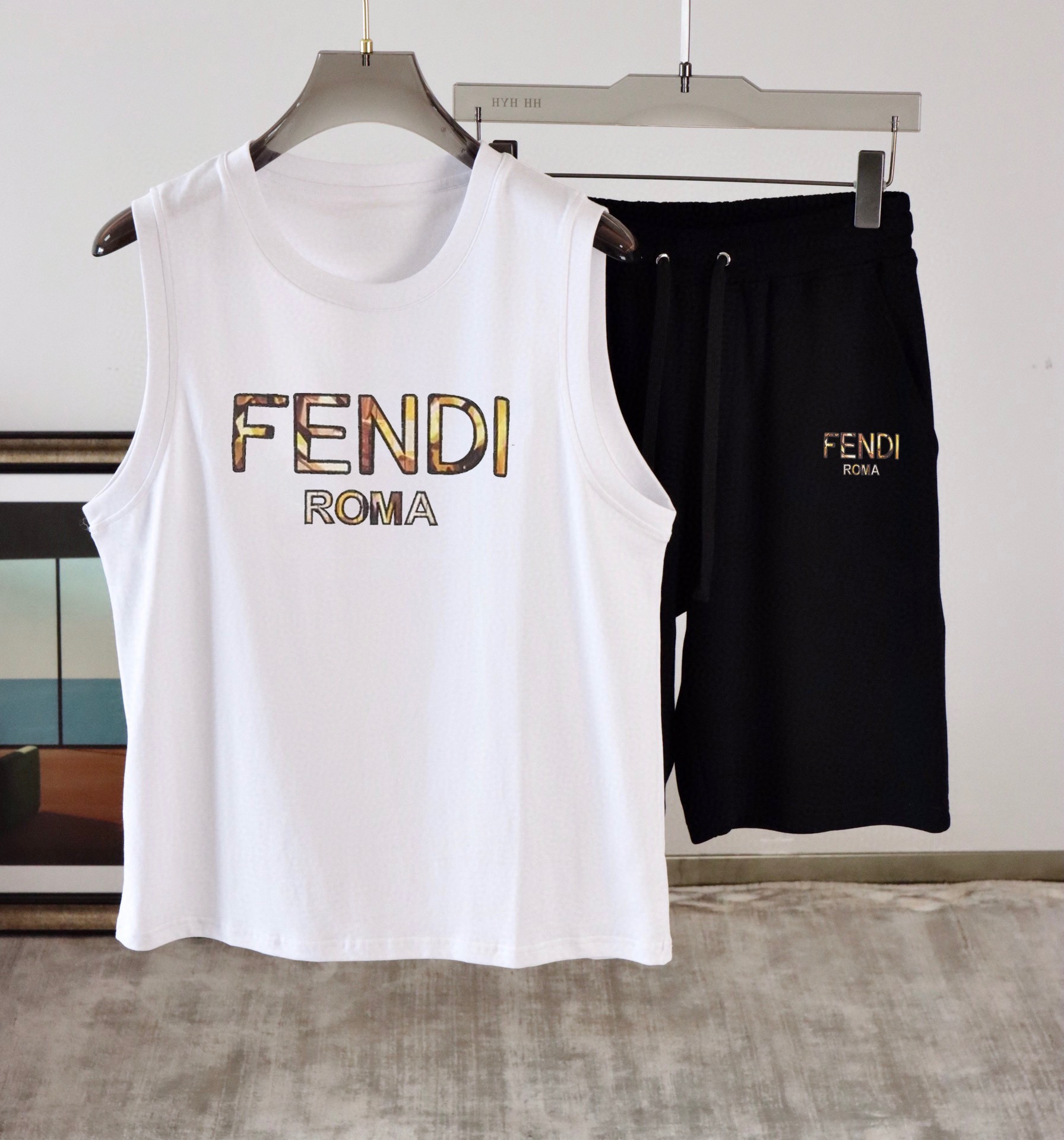 Fendi 品牌【FENDI芬迪】2025春夏季新品背心套装