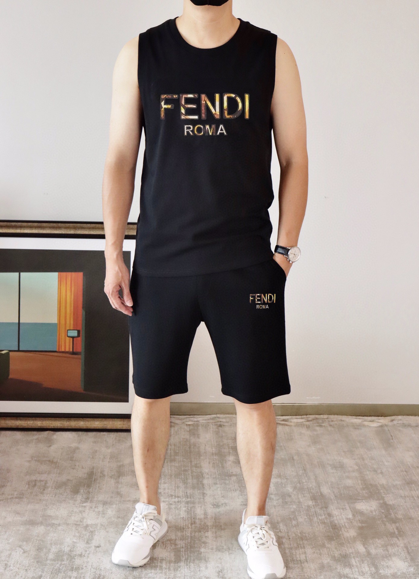 Fendi 品牌【FENDI芬迪】2025春夏季新品背心套装