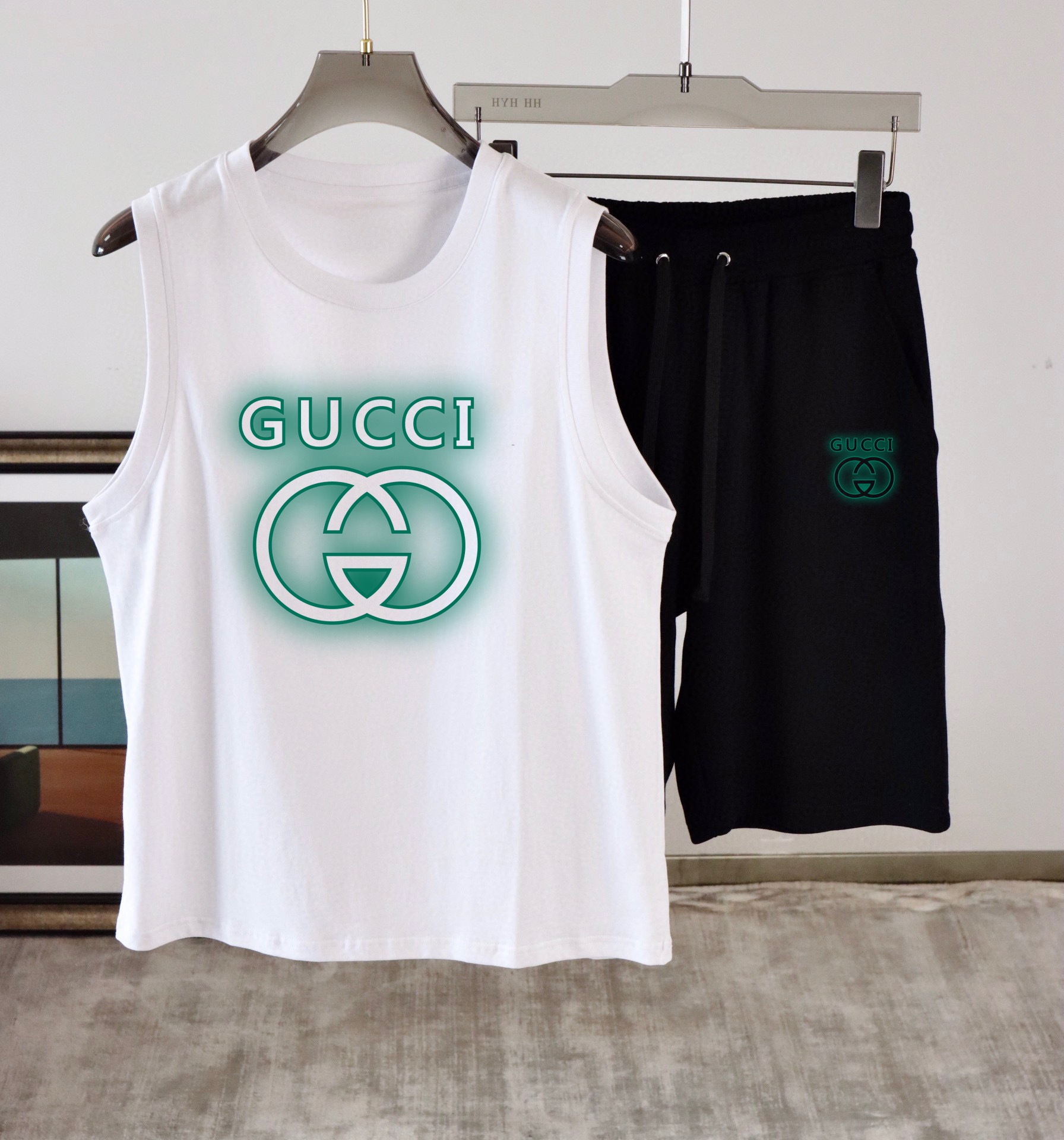 Gucci 品牌【GUCCI 古奇】2025春夏季新品背心套装