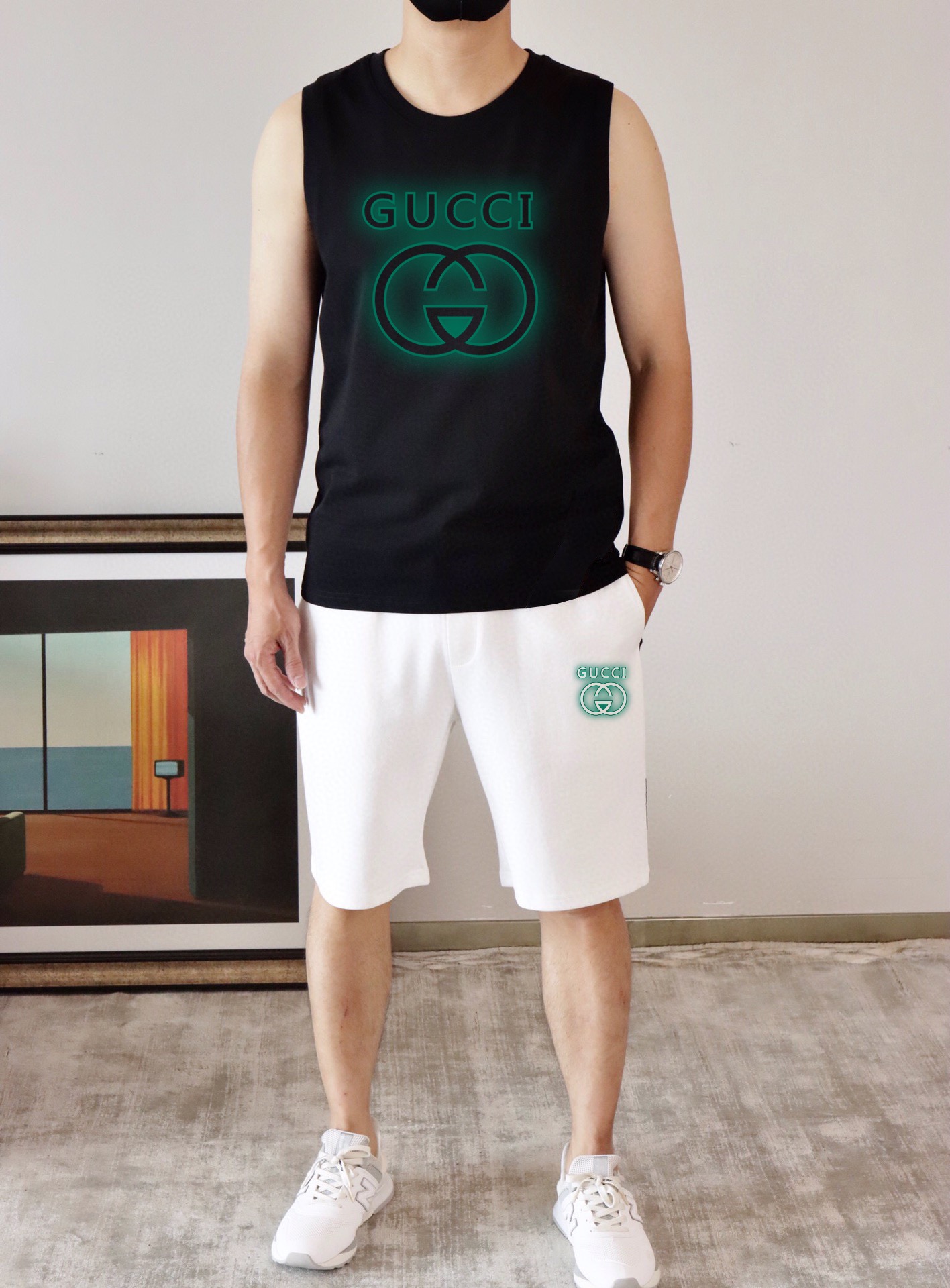 Gucci 品牌【GUCCI 古奇】2025春夏季新品背心套装