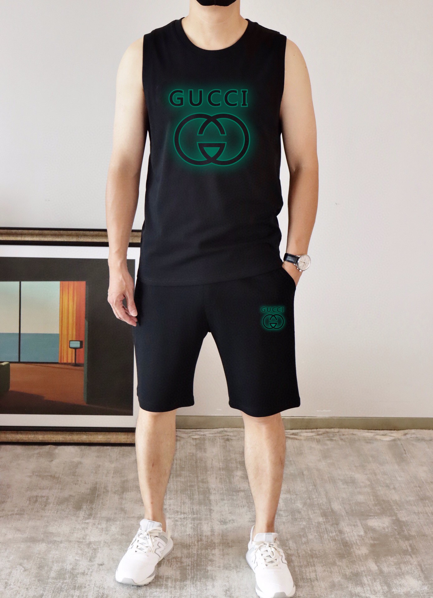Gucci 品牌【GUCCI 古奇】2025春夏季新品背心套装