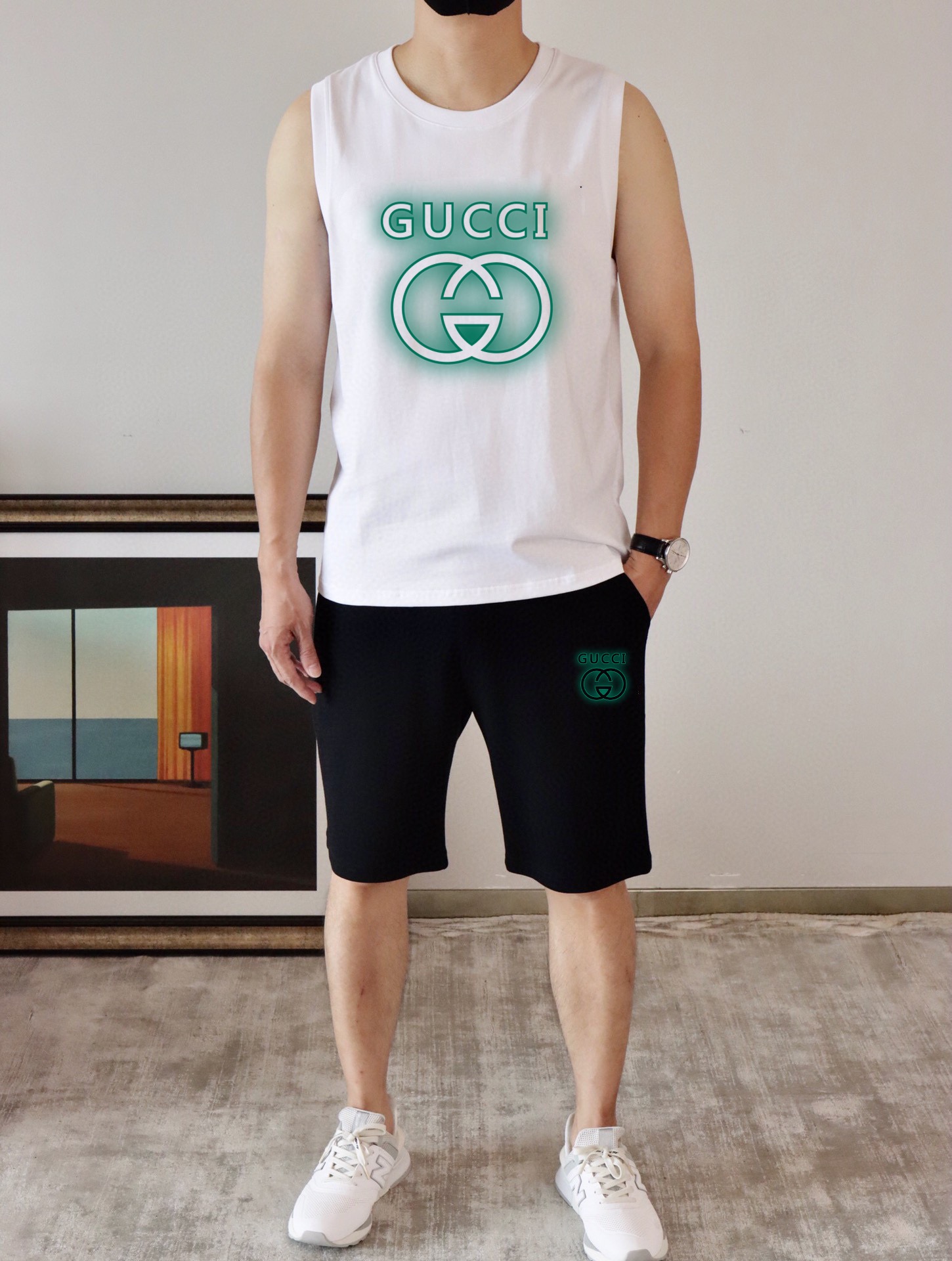 Gucci 品牌【GUCCI 古奇】2025春夏季新品背心套装