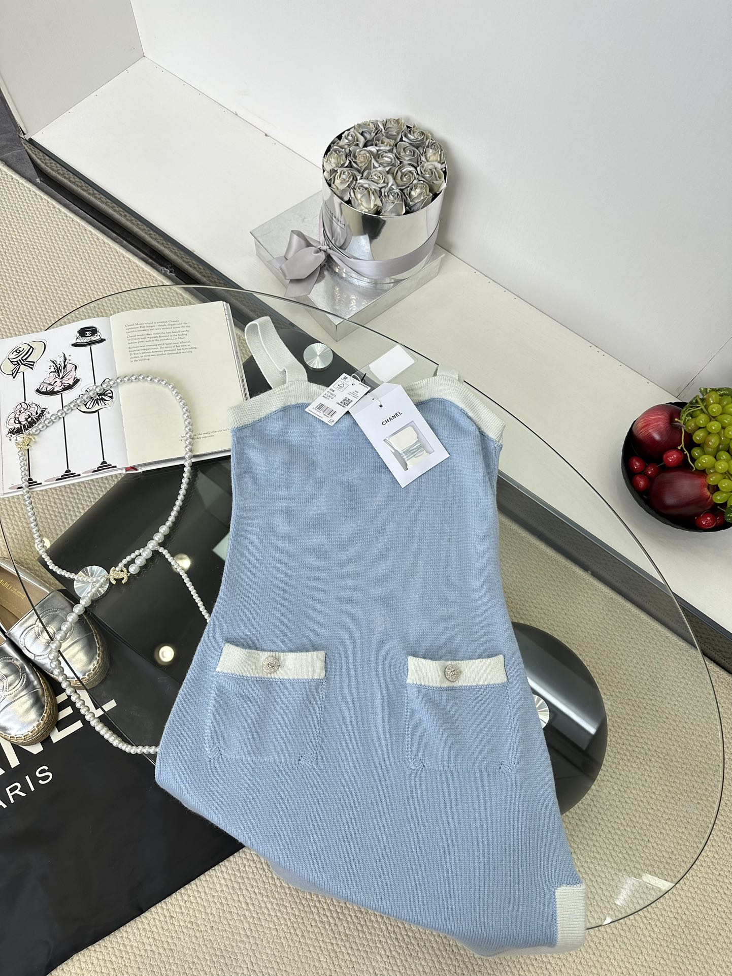 Chanel Autumn New Women's Knit Camisole Dress - Soft, Comfortable & Stylish 7 i1750525352 1432 5