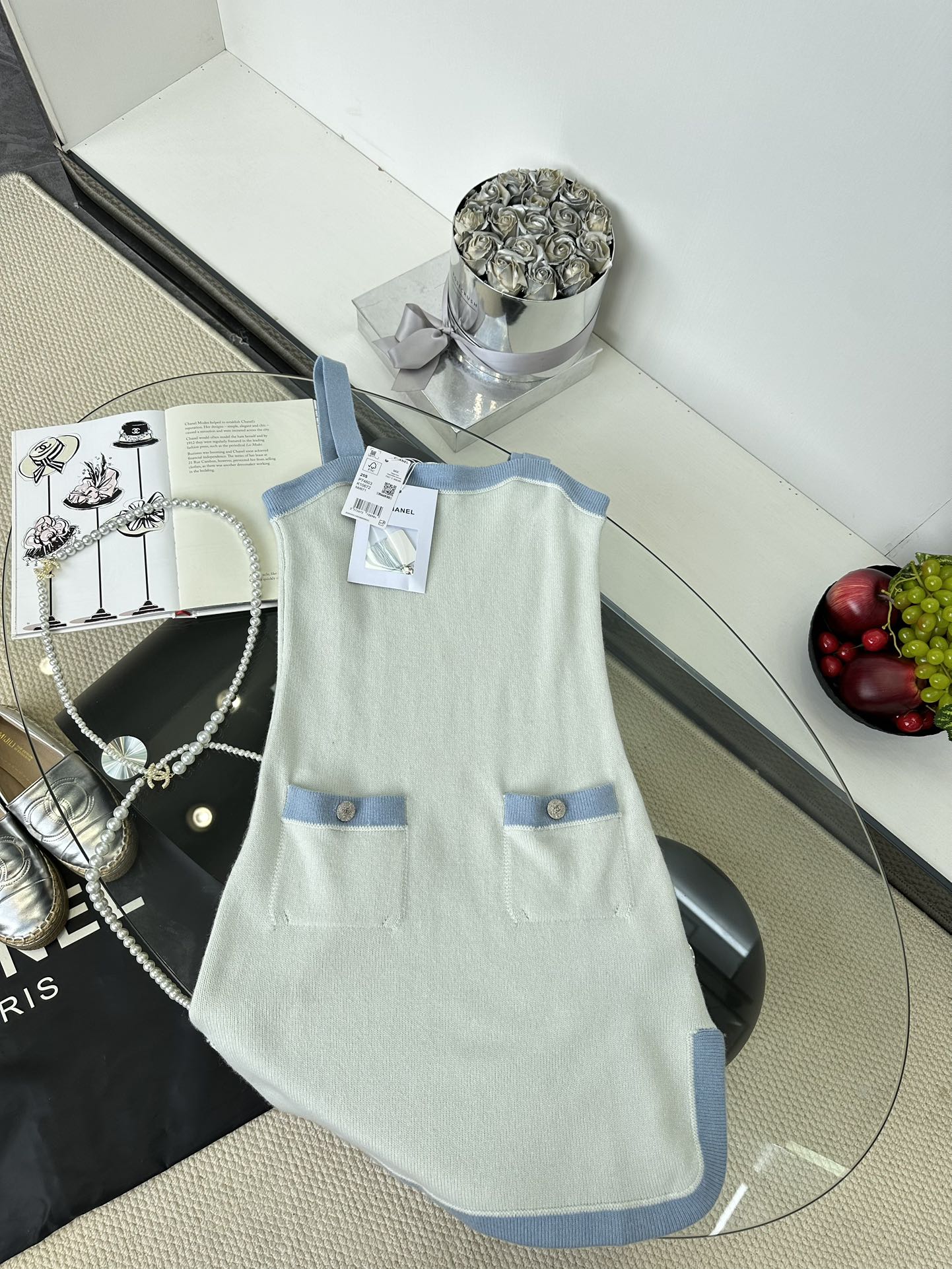 Chanel Autumn New Women's Knit Camisole Dress - Soft, Comfortable & Stylish 8 i1750525352 3354 6