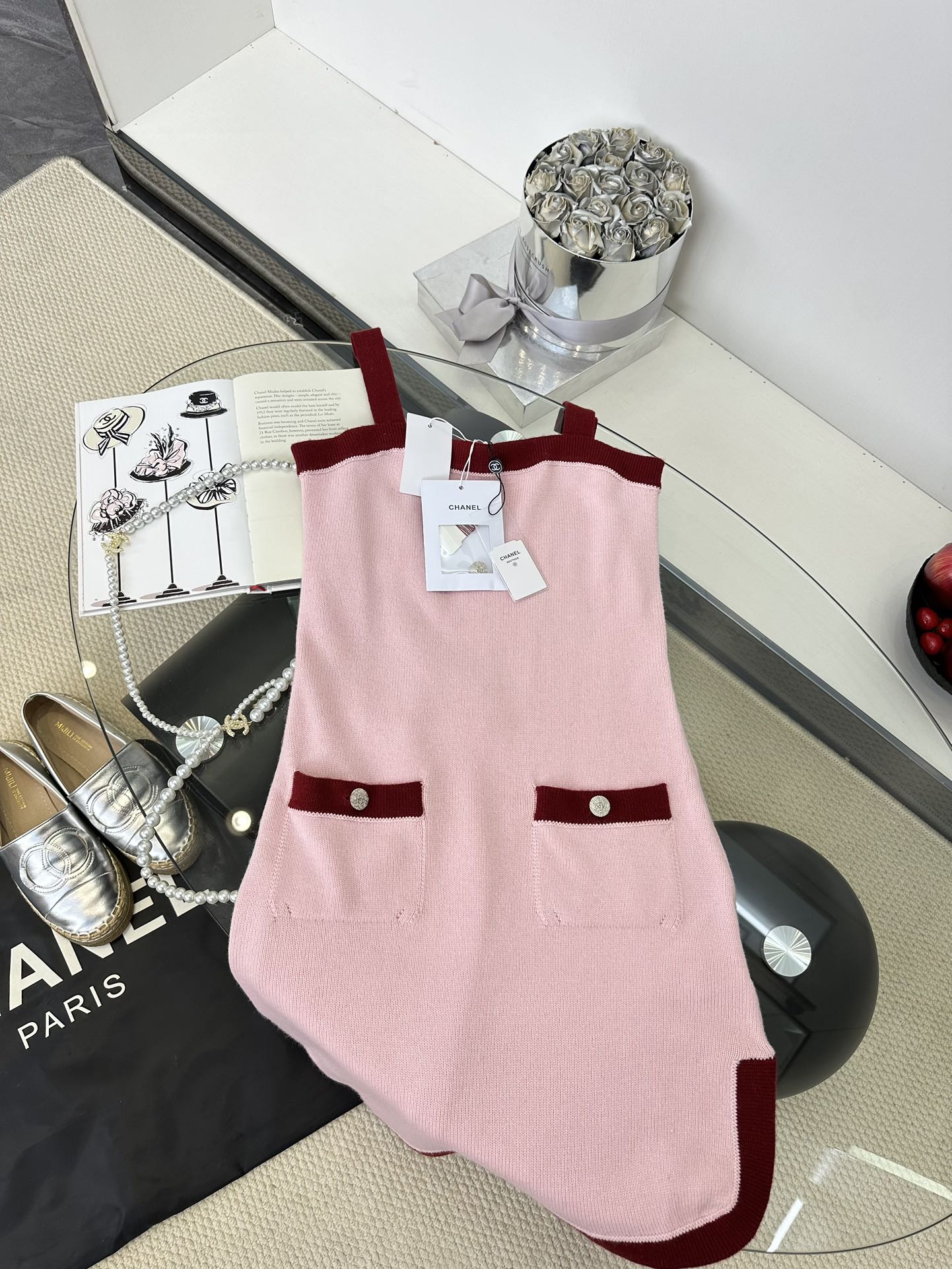 Chanel Autumn New Women's Knit Camisole Dress - Soft, Comfortable & Stylish 6 i1750525352 7585 4