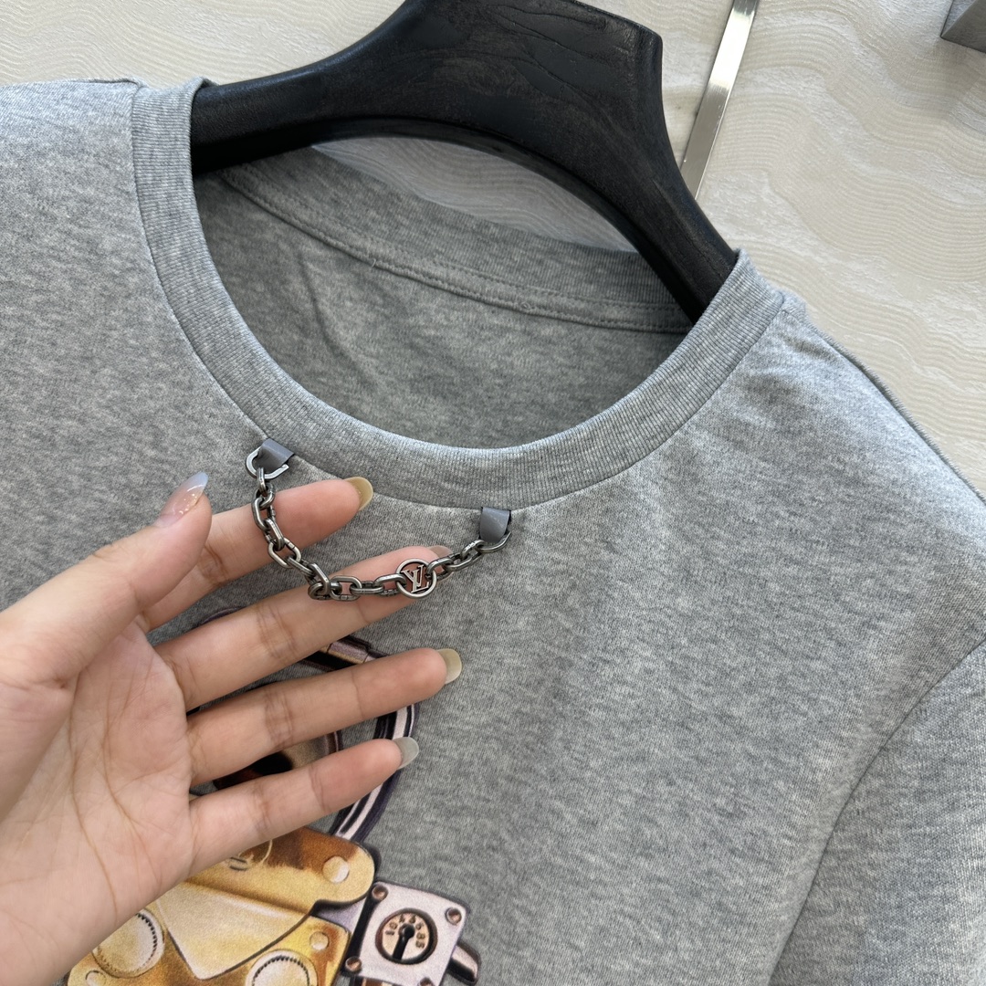 Metal Robot MONOGRAM Icon Short-Sleeve T-shirt from L25s New Resort Holiday Series. - 图片 4