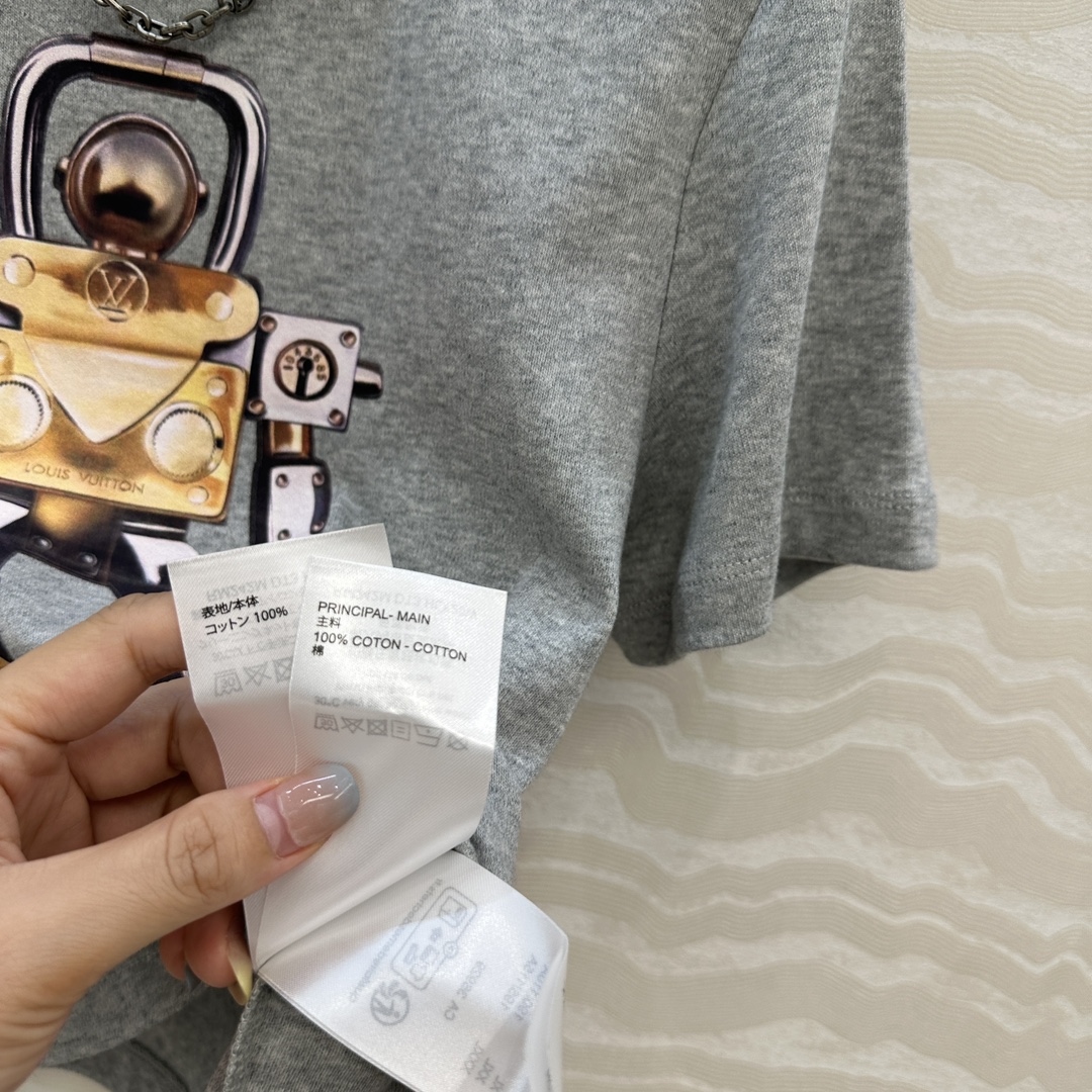 Metal Robot MONOGRAM Icon Short-Sleeve T-shirt from L25s New Resort Holiday Series. - 图片 8