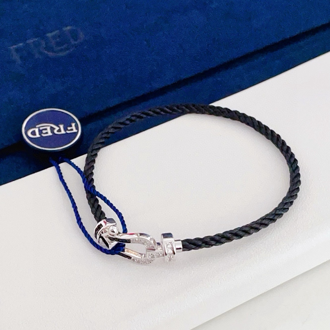 ¥380 Fired Fired Fired Line, FRED Freud Handline, full of drilled hoofs, bracelets, fashionable styles! !1 高1 高 ! ! ! - 图片 3