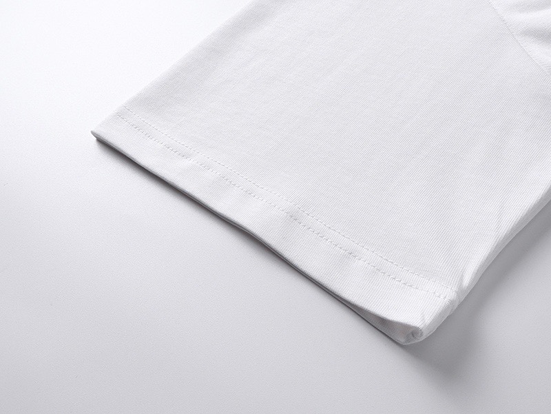 古驰/Gucci 夏季新款 小标刺绣圆领短袖T恤 白色-Chinese UA Cheap High Quatity Brand Clothes Bags handbags Sneakers wholesale wholesaler seller from China Factory suppliers Fashion Clothing Shoes best Quality Beautiful Price 古驰/Gucci 夏季新款 小标刺绣圆领短袖T恤 白色