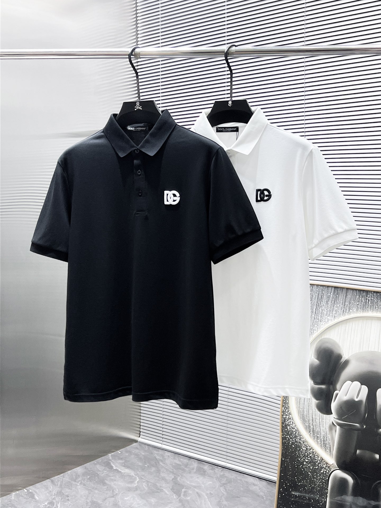 Dolce & Gabbana Men's Black Polo Shirt Short Sleeve Cotton Summer 9 i1750602342 2740 8