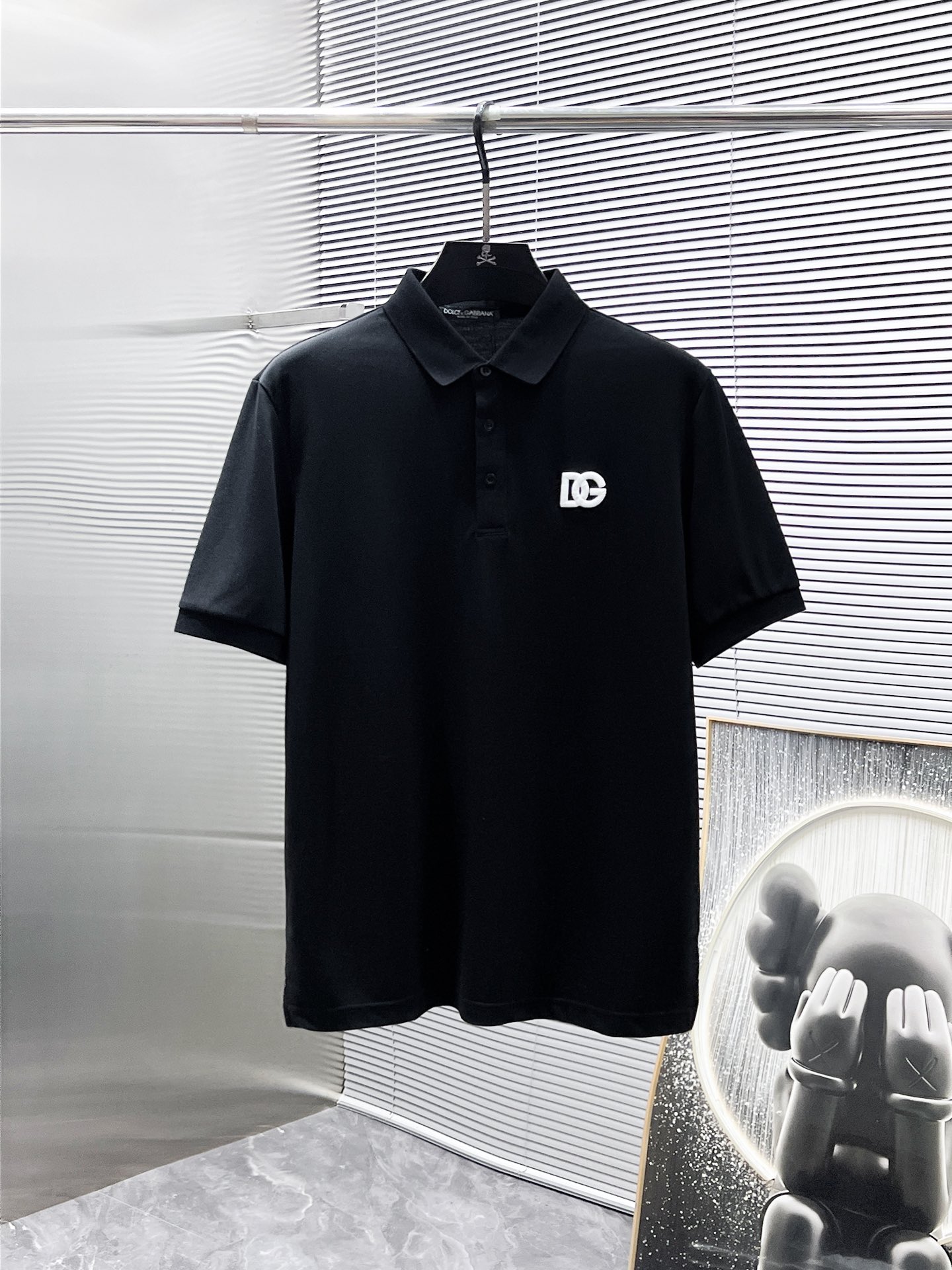 Dolce & Gabbana Men's Black Polo Shirt Short Sleeve Cotton Summer 1 i1750602342 9008 0